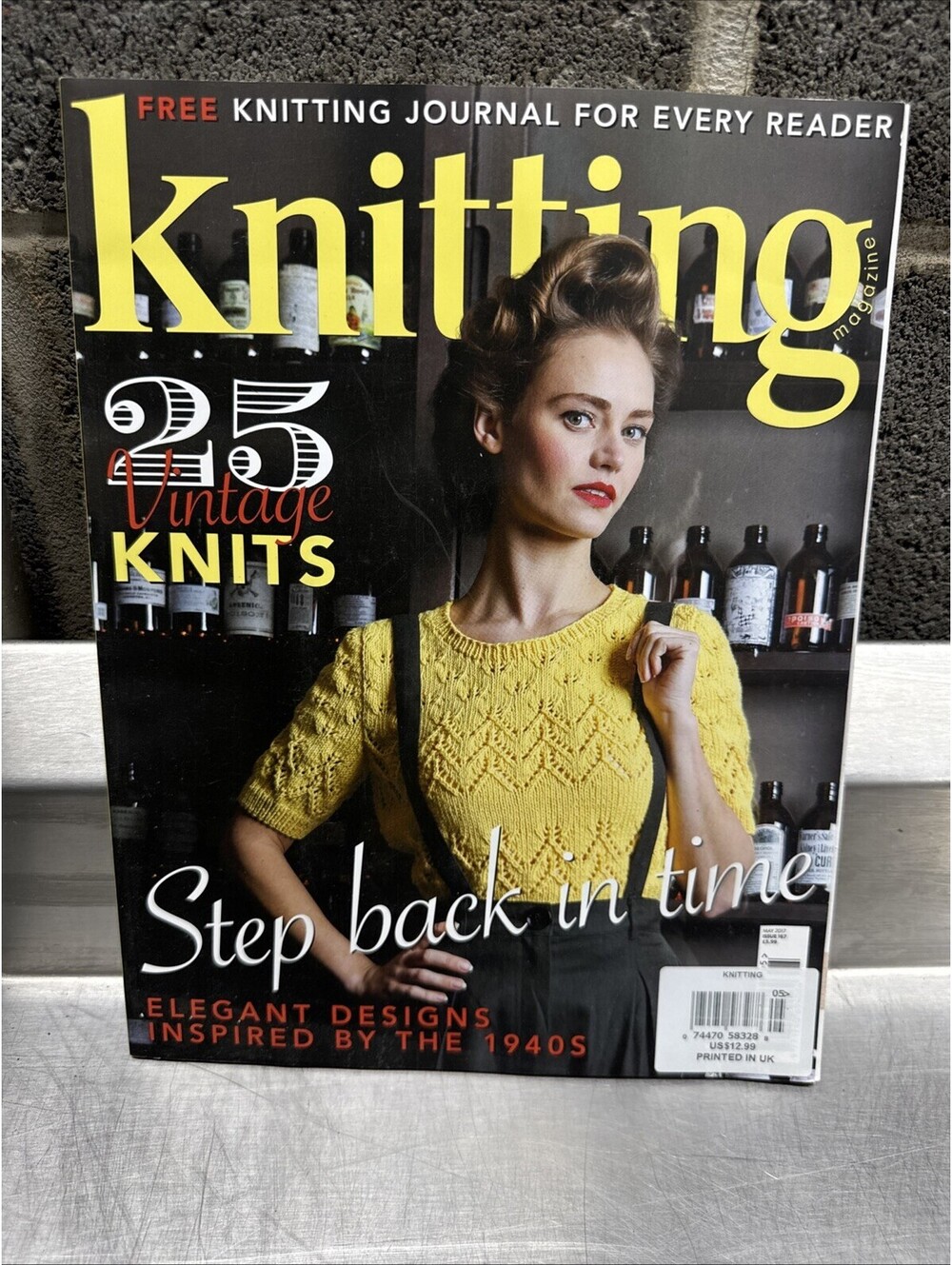 Knitting UK Magazine Issue 167 May 2017 Step Back Into Time